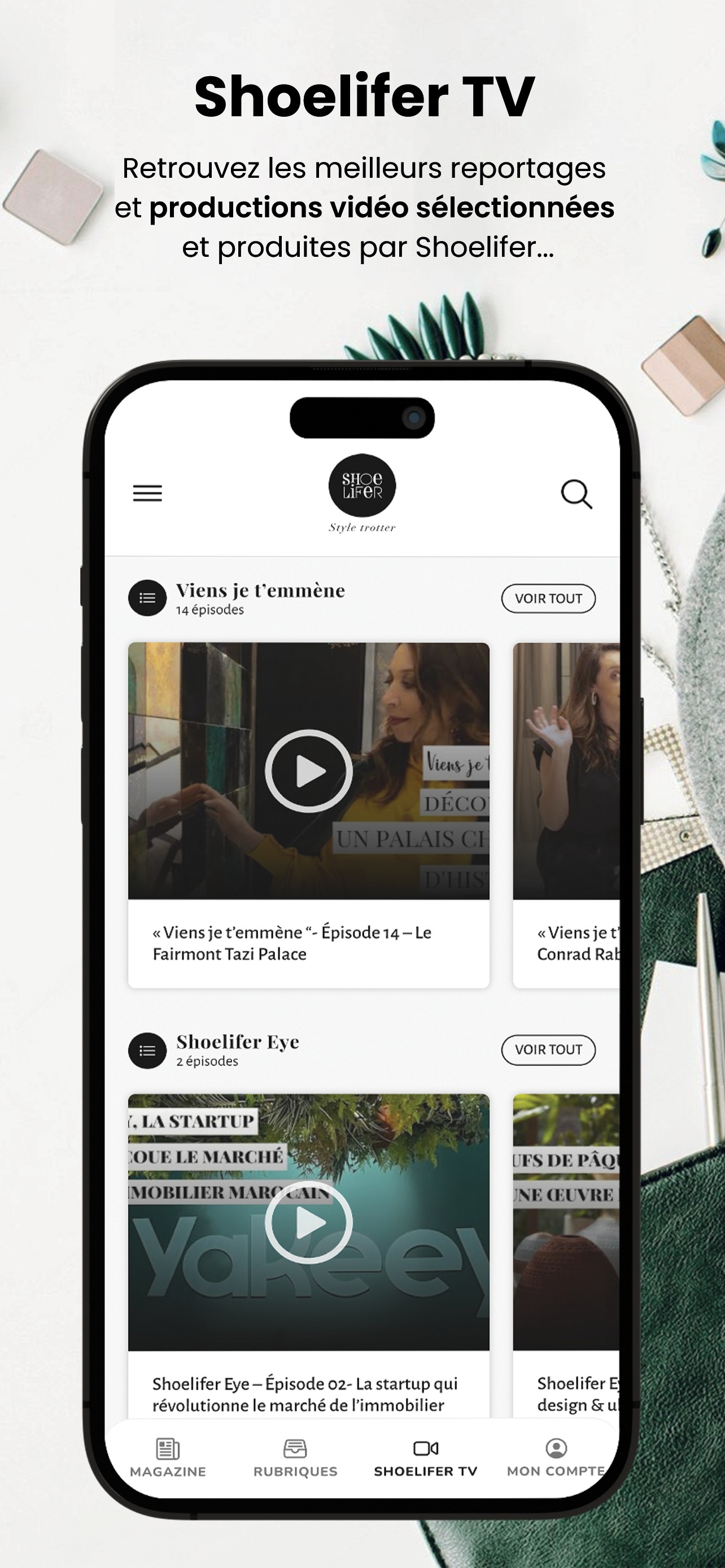 Hero screen mobile app shoelifer 4